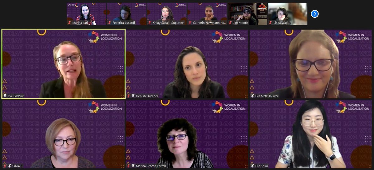 A big thank you to everyone who attended our #wlla panel on #projectmanagement yesterday and to our great speakers @ebodeux @MarinaGracenFar <a href="/EvaMetzTolliver/">Eva Metz-Tolliver</a> and Silvia Carvalho for sharing their  knowledge! Stay tuned for more on our WHAT THE LOC? series! #womeninl10n
