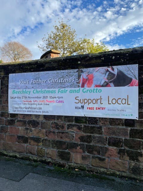 Join us Saturday 27 November at Beechley Stables Christmas Fair. Why not treat yourself and others and Pick up Christmas gifts for yourself and loved ones.