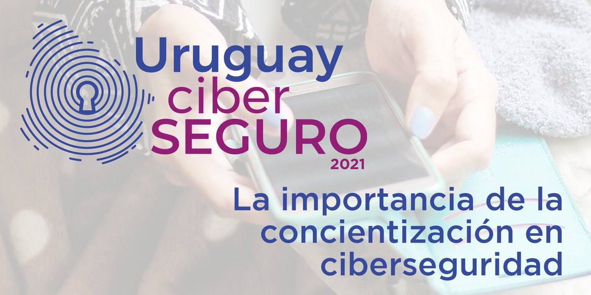 agesic's tweet photo. Organizaciones que trabajan en la concientización en #ciberseguridad nos contarán sus experiencias durante la segunda edición del Seminario Uruguay #CiberSeguro Sumate, ¡te esperamos! https://t.co/8PLmOAmvwH https://t.co/xDzoUUcA6b
