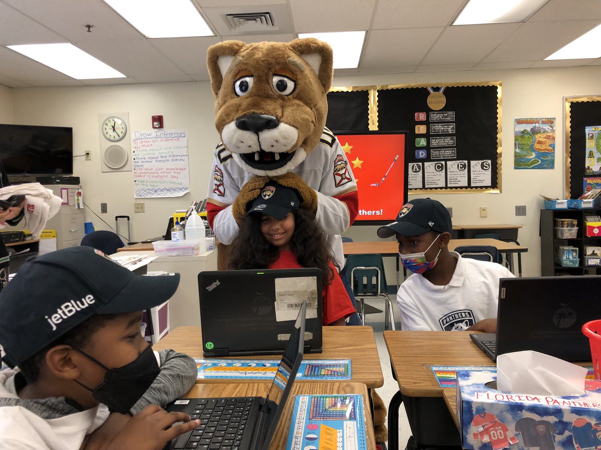 Sasha Behm (@msnamastech) on Twitter photo Thank you <a href="/StanleyCPanther/">Stanley C Panther</a> <a href="/FlaPanthers/">Florida Panthers</a> 🏒Ms. Rodriguez & her phenomenal students couldn’t contain their excitement to show you their hard work on <a href="/EVERFIK12/">EVERFIK12</a> <a href="/FutureGoalsSTEM/">Future Goals</a> & <a href="/NHL/">NHL</a> #VirtualScienceFair #Sustainability projects ❤️💙<a href="/BrowardSTEM/">Broward STEM</a> <a href="/browardschools/">Broward Schools</a> <a href="/LibertyElSchool/">Liberty Elementary STEM Magnet School</a> Thank you <a href="/StanleyCPanther/">Stanley C Panther</a> <a href="/FlaPanthers/">Florida Panthers</a> 🏒Ms. Rodriguez & her phenomenal students couldn’t contain their excitement to show you their hard work on <a href="/EVERFIK12/">EVERFIK12</a> <a href="/FutureGoalsSTEM/">Future Goals</a> & <a href="/NHL/">NHL</a> #VirtualScienceFair #Sustainability projects ❤️💙<a href="/BrowardSTEM/">Broward STEM</a> <a href="/browardschools/">Broward Schools</a> <a href="/LibertyElSchool/">Liberty Elementary STEM Magnet School</a>