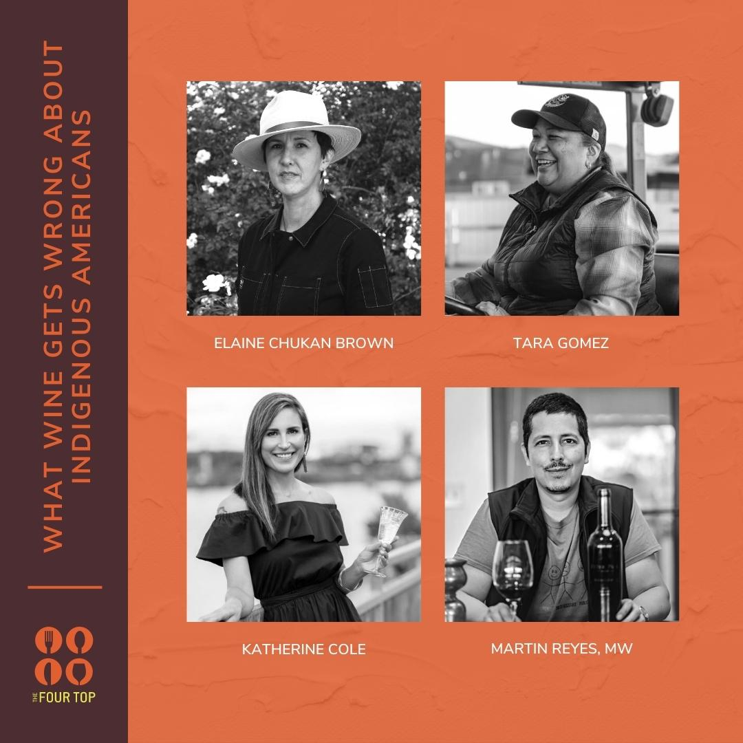 This week we talk to two #wineworld leaders about their experiences as #IndigenousAmericans, & the ignorance they contend with daily. With us are @hawk_wakawaka, wine writer + founder of Hawk Wakawaka Wine Reviews; & Tara Gomez, winemaker @KitaWines + cofounder of @Camins2Dreams.