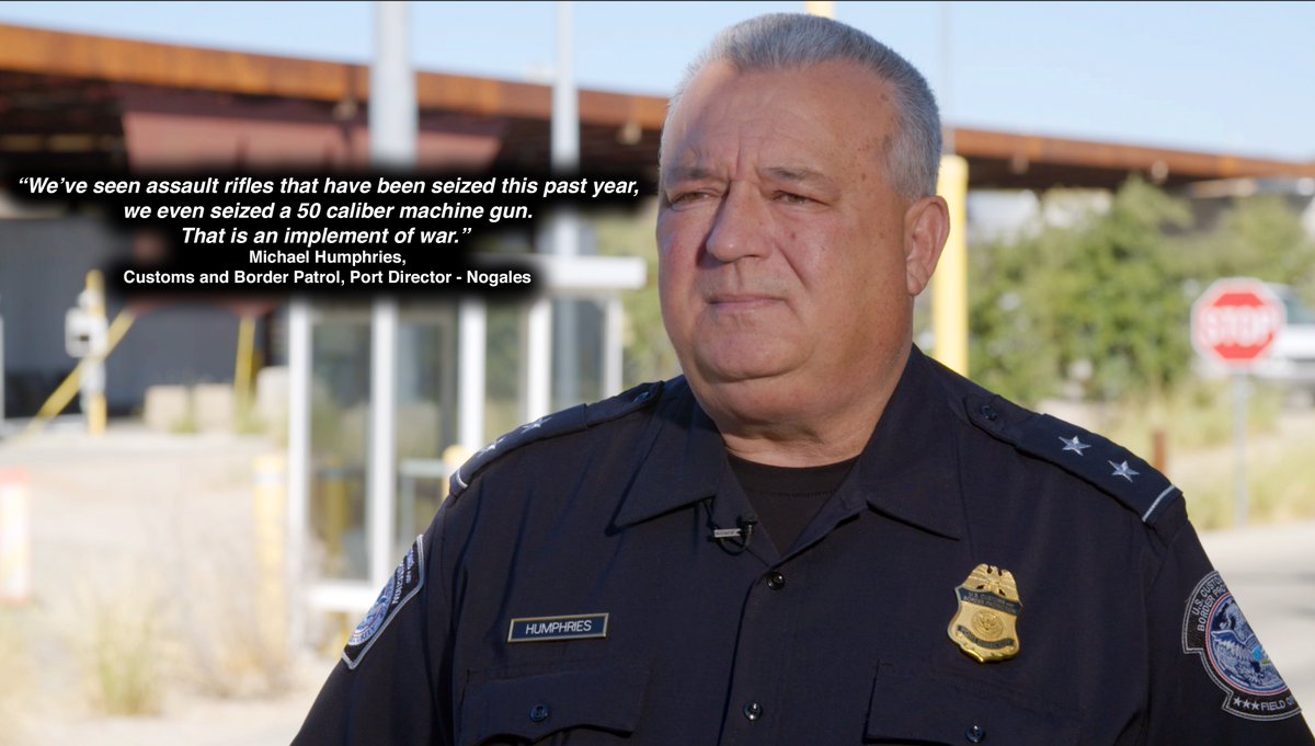 This week, Arizona 360 visits the U.S.-Mexico border to speak with <a href="/CBPPortDirNOG/">Sr. Official Performing Duties of Area PD J. Acuna</a>. 

Tune in Monday evening at 6:30 on <a href="/azpublicmedia/">AZPM</a> for more.
#border #Mexico #Nogales