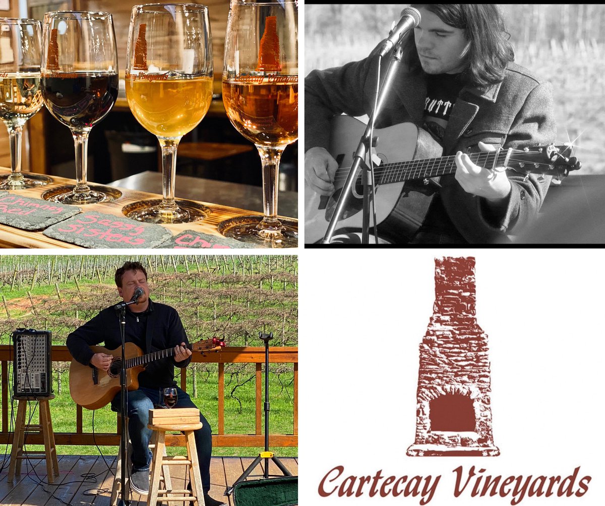 It’s beginning to look a lot like the Weekend! We’ve got a fantastic live music line-up happening on the Chimney Patio with Gabe Myers playing tomorrow and Johnny Summers on Sunday from 1:30-5:30pm! 🎶🍷 #cartecayvineyards #ellijayga #winery #georgiagrown #opengeorgiawine