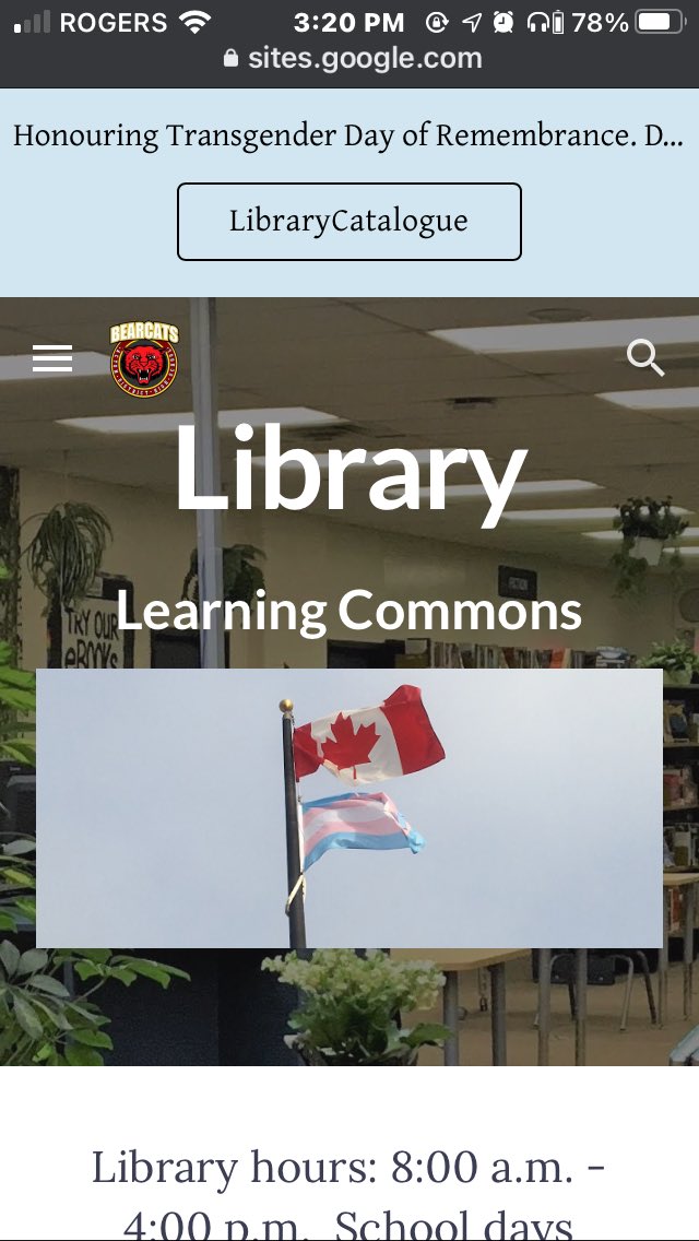 alibrarytech's tweet photo. #transflag is up @actondistrict, #adslibrary website is updated. Tomorrow (Nov 20) is #transgenderdayofremembrance #betruetoyou #bekind #youmatter https://t.co/52sk3rARch