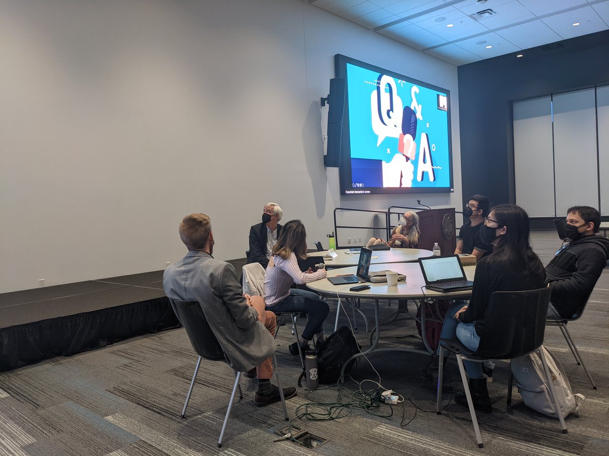 Yesterday, @CCBM_UCMerced hosted a hybrid External Advisory Board Meeting. Across various sessions we heard of research being done by faculty and students affiliated with CCBM. We also held a Q&A session where students interacted with board members. Thank you all for joining!