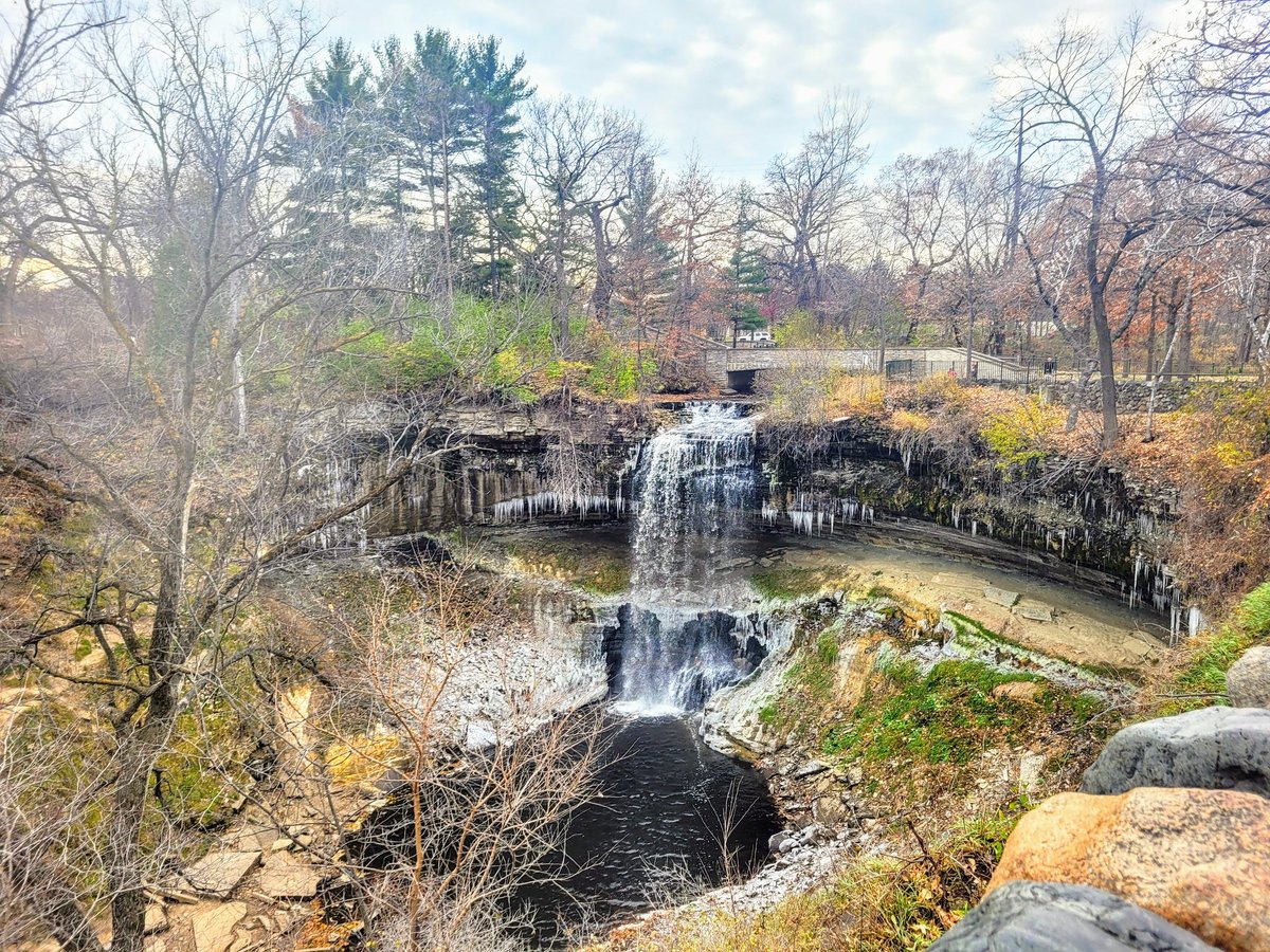 Minnehaha Falls! #nature #autumn #Minnesota