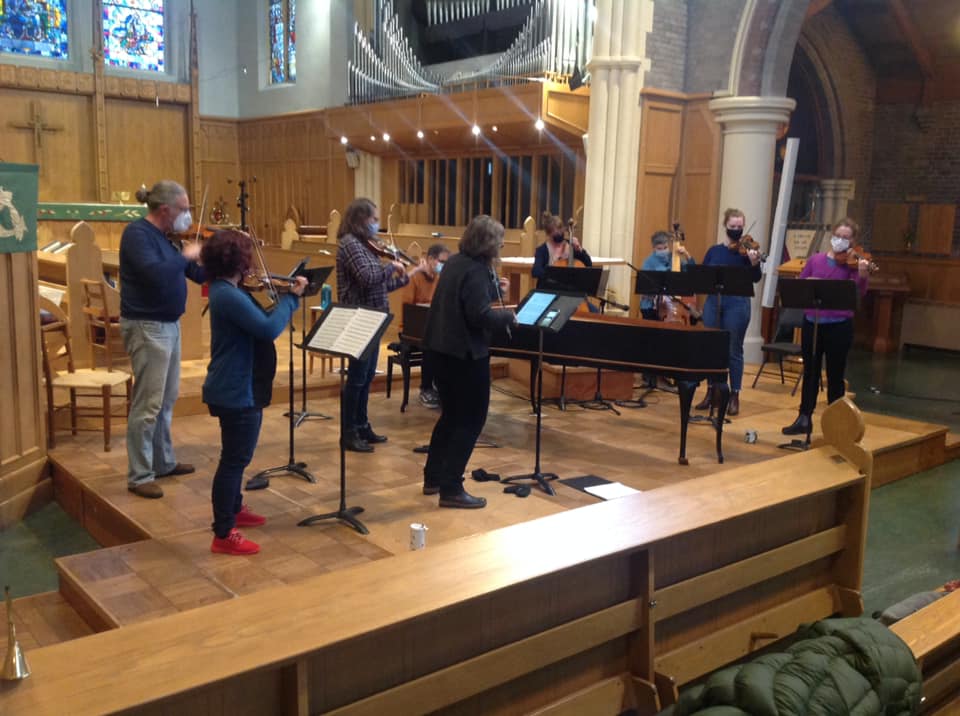 VictoriaBaroque's tweet photo. Sounding wonderful - cheerful music by Corelli, Vivaldi, Telemann and Dall'Abaco. Concert tonight 8pm at St John the Divine - you can still get a ticket at the door!
more info: https://t.co/SBF8tPi0tR https://t.co/RkCiqZKp8T