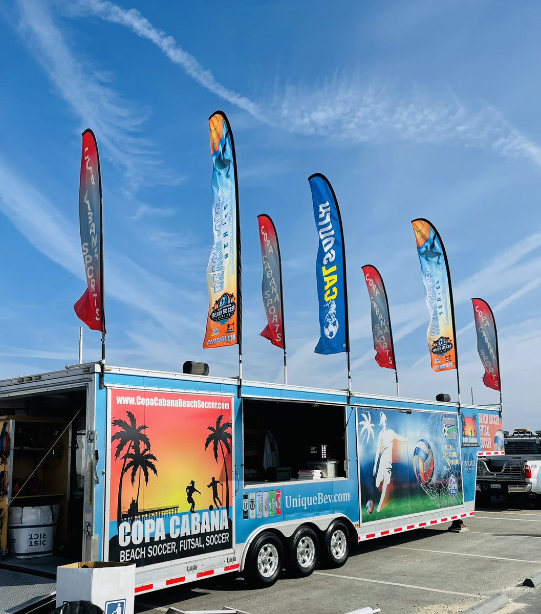 CopaCabanaSocca's tweet photo. Getting ready for the first Copa Cabana Cal South Regional Tournament.The first of many to come in 2022. Go Beach Soccer
 #beachsoccer #calsouth #soccer https://t.co/kC8Kyr7P7N