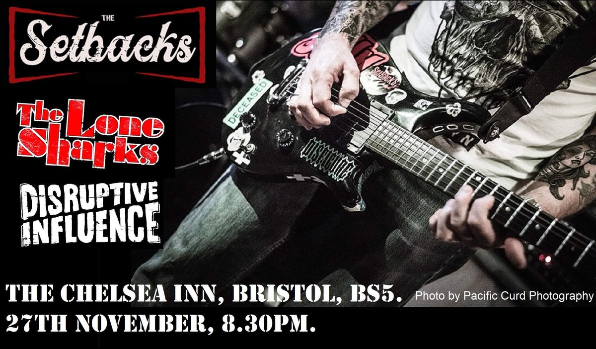 TheSetbacks1's tweet image. Our next gig, back at the Chelsea in Bristol. #punkrock #thechelseainn