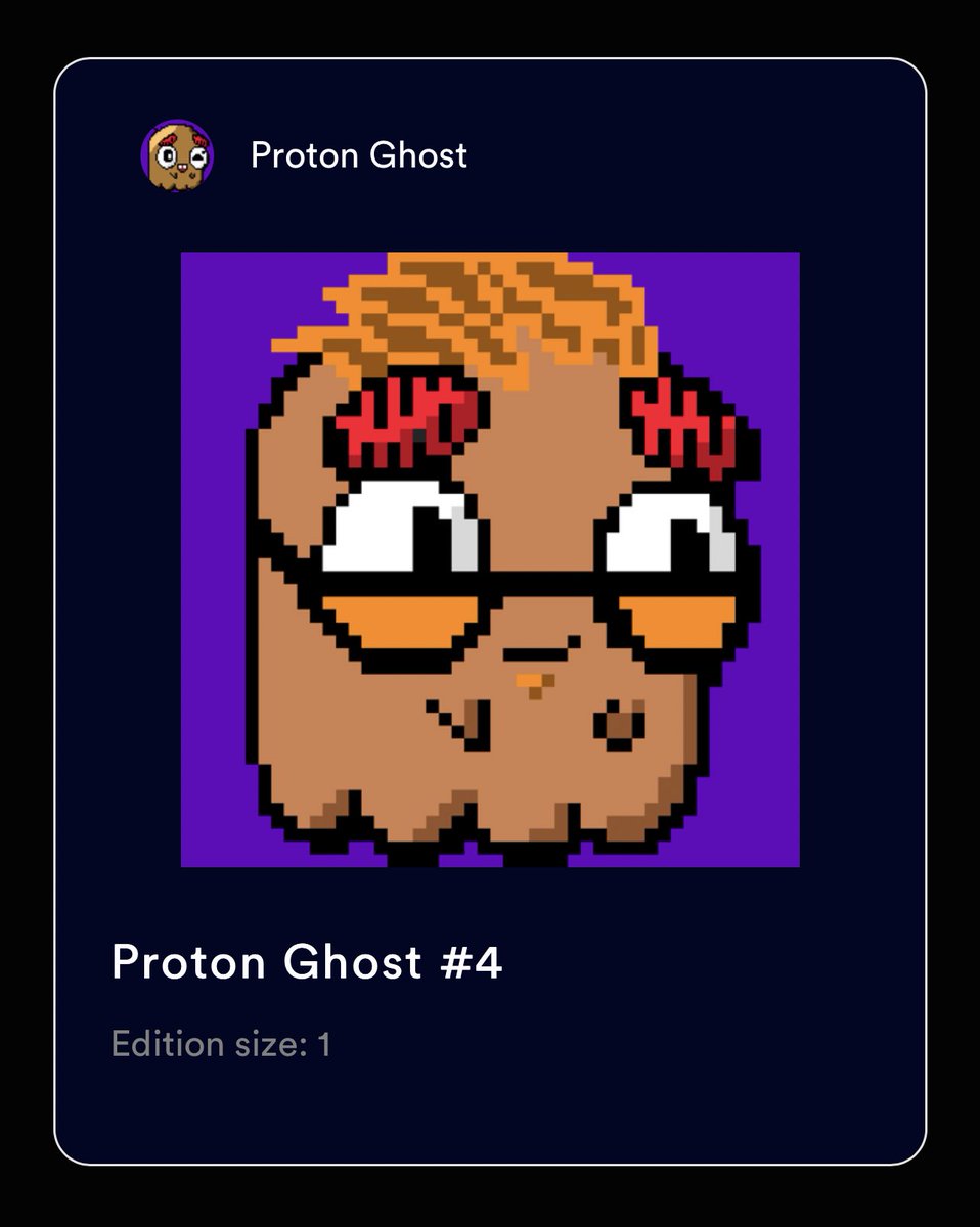 ProtonRoad's tweet photo. #NFTGiveaway

⚛️Retweet
⚛️Follow @ProtonGhost_NFT
⚛️Have a #Proton Wallet

Ends in 24hrs

https://t.co/qz0K9tIhLj — Mint #NFTs for 5 cents. Users NEVER pay gas fees

$XPR #XPR ⚛️ #Proton #NFTartists #nftcollectors #NFTshill #NFTGiveaways #NFTdrops #btc #OpenSeaNFT #ETH $SOL $BLOK https://t.co/YN5qtp29Em