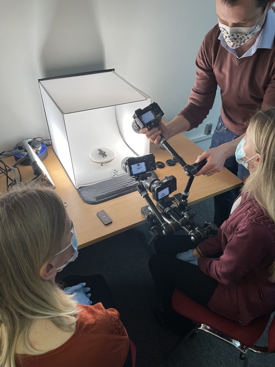 trumerz's tweet photo. Was great to welcome @charlottesrgnt and @ardern_hb &amp; team from @LivUni to @BoltonLMS today

They provided training to staff on how to do photogrammetry on objects from a variety of collections

…tortoises, memorial jugs and an ancient Egyptian lotus cup! https://t.co/8BHVi9852u