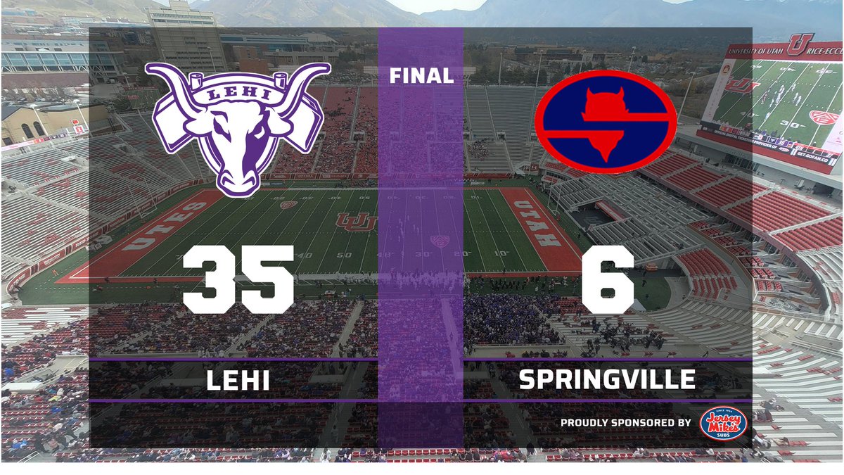 Lehi Football tweet media