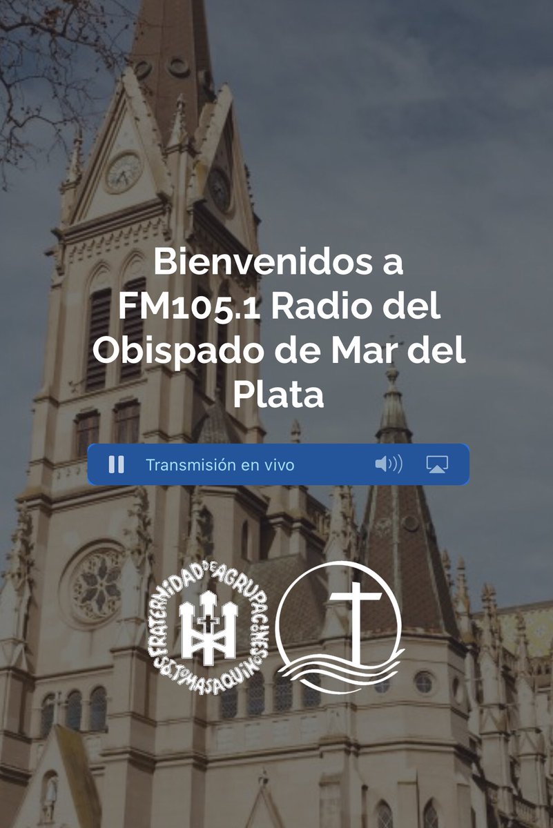 Tambien estamos saliendo en vivo por fm105.1 Radio del Obispado de Mar del Plata gracias al estudio dirigido por <a href="/juanpablouriona/">Juan Pablo Uriona</a> . Una excelente oportunidad para compartir este #forodeliderazgo #forodeliderazgo2021 <a href="/UFASTA/">Universidad FASTA</a> <a href="/ColabUFASTA/">Colaboratorio UFASTA</a>