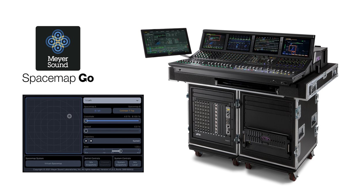 AvidLiveSound's tweet photo. @MeyerSound’s Spacemap Go spatial sound design and live mixing plug-in is now available for Avid VENUE | S6L users
▶️ https://t.co/UjicLKrs6W
#meyersound #spacemapgo #avids6l #livesound #plugin #spatialsound #foh #venues6l #avid https://t.co/9shCtSSNZb