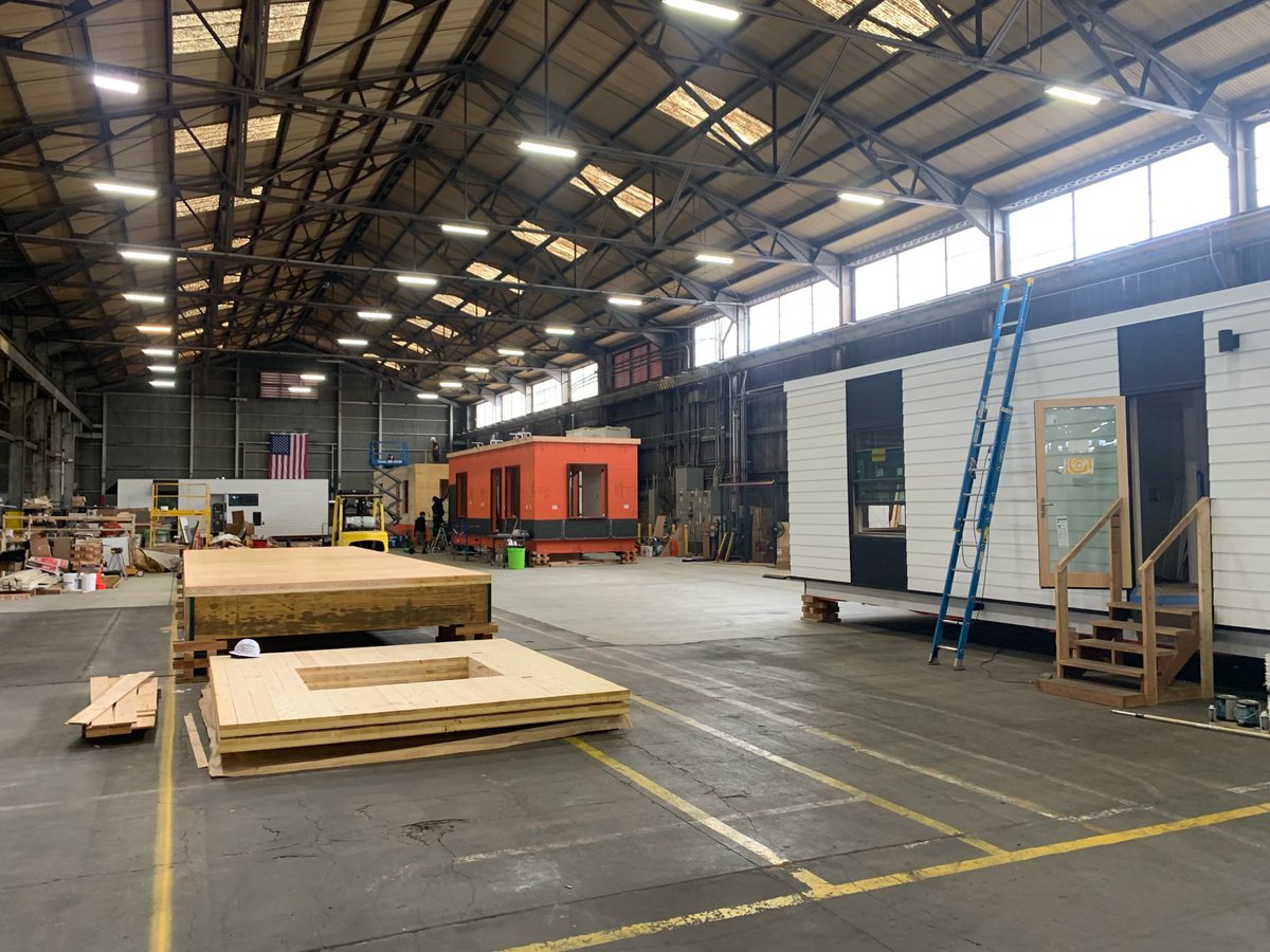 Factory is moving along quickly