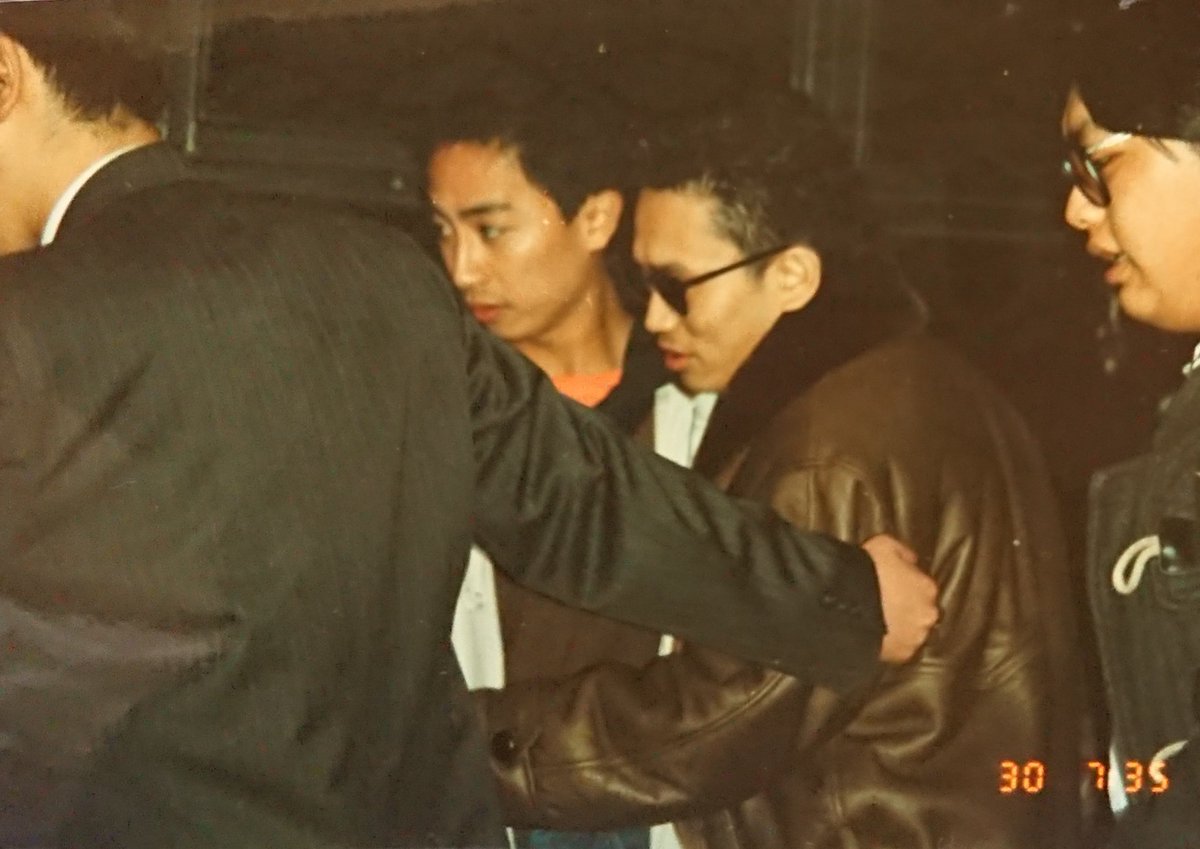 ダウンタウン 生写真２枚組 番外編】1990年・1991年のダウンタウン③ ｢ダウンタウン 生写真