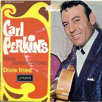#OnThisDay, 1955, #CarlPerkins - #Single: 'Blue suedeshoes' #Billboard´s #1 - #RockNRoll