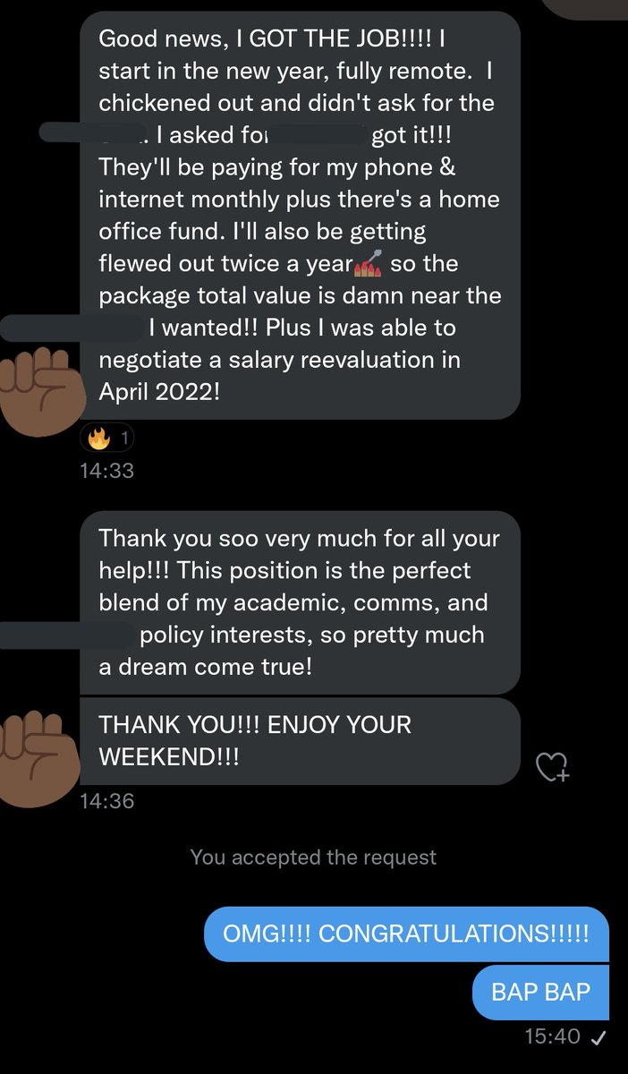 TheJobfather__'s tweet photo. Before the end of the weekend let me just share that we've helped 118 Black People get new jobs in Tech!
There's a spot for everyone in this industry. #MakeTechBlack #Jupiter100 #BlackTechTwitter https://t.co/KQ8GchyvED