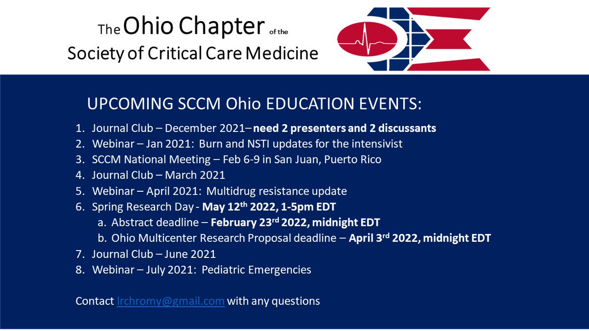 My brain and heart are full.  Thank you @WesElyMD @pulmmatt @ICUEEG_Expert @SHendricksonCLE @AKhandelwalMD @joagom @mibiehl @emireles_c @SonalPannu. @SCCMohio come join us for more ICU education!