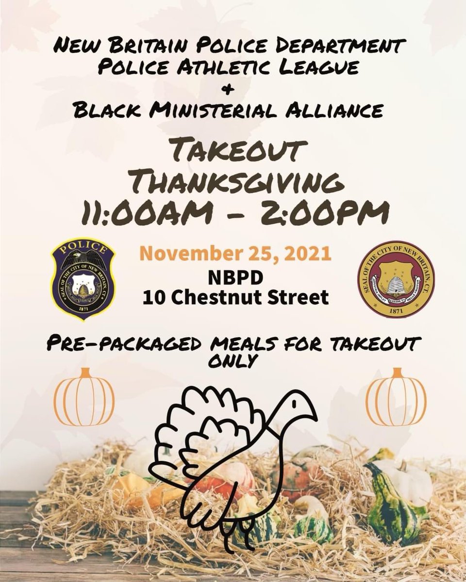 Know someone in need this #Thanksgiving ? <a href="/newbritainpd/">New Britain PD</a> #newbritain