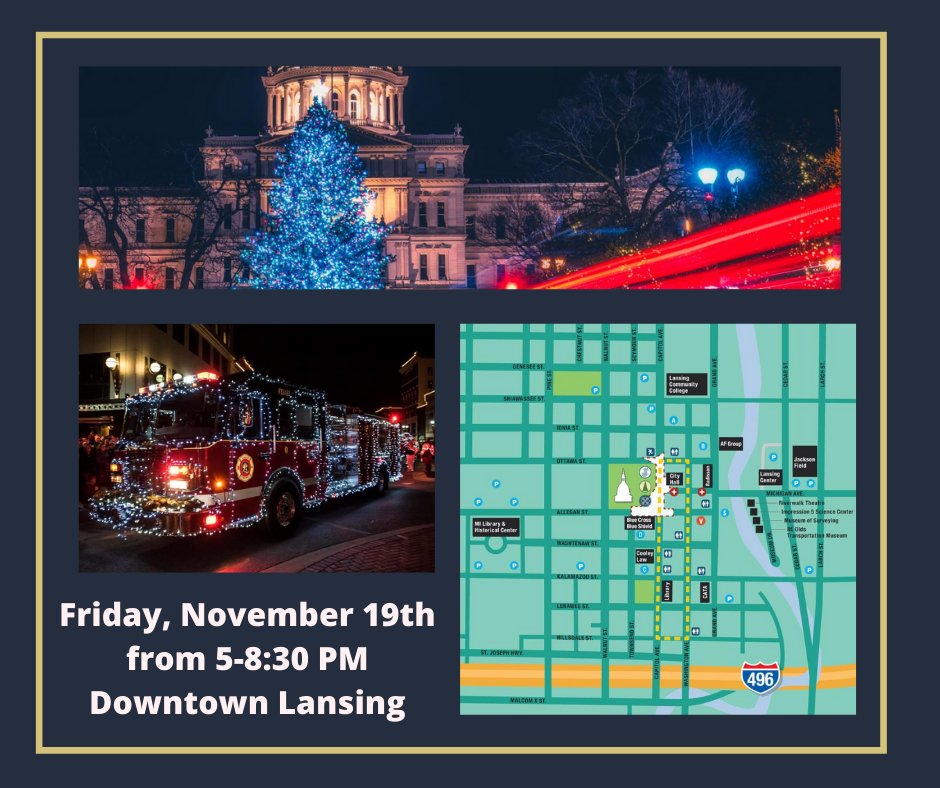 Millions of lights. Thousands of people. One very special guest.
Are you ready for Lansing’s premiere holiday event?

Foster Swift is excited to sponsor Silver Bells in the City, a Lansing tradition that is loved by generations of families.
