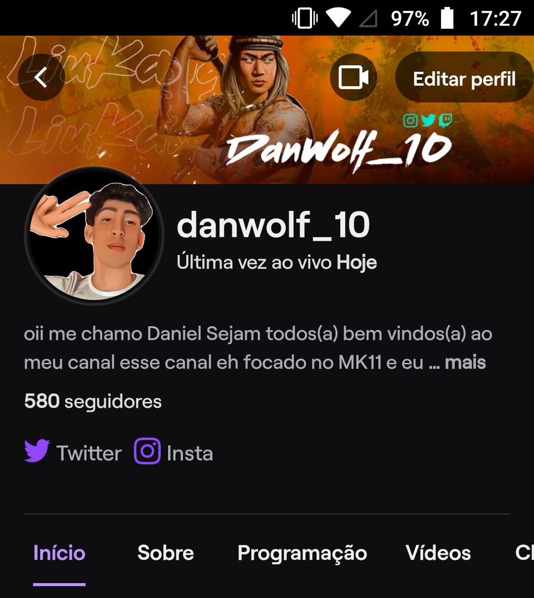 Danwolf_11's tweet photo. Eae Galera, estou aqui me despedindo do meu canal na twitch, galera estou muito grato e feliz por ter conhecido vcs que me apoiaram e acreditaram no meu trabalho, fico muito feliz por ter ajudado várias pessoas através disso e ter conhecido pessoas maravilhosas!  ❤ https://t.co/fTA0GK83aV