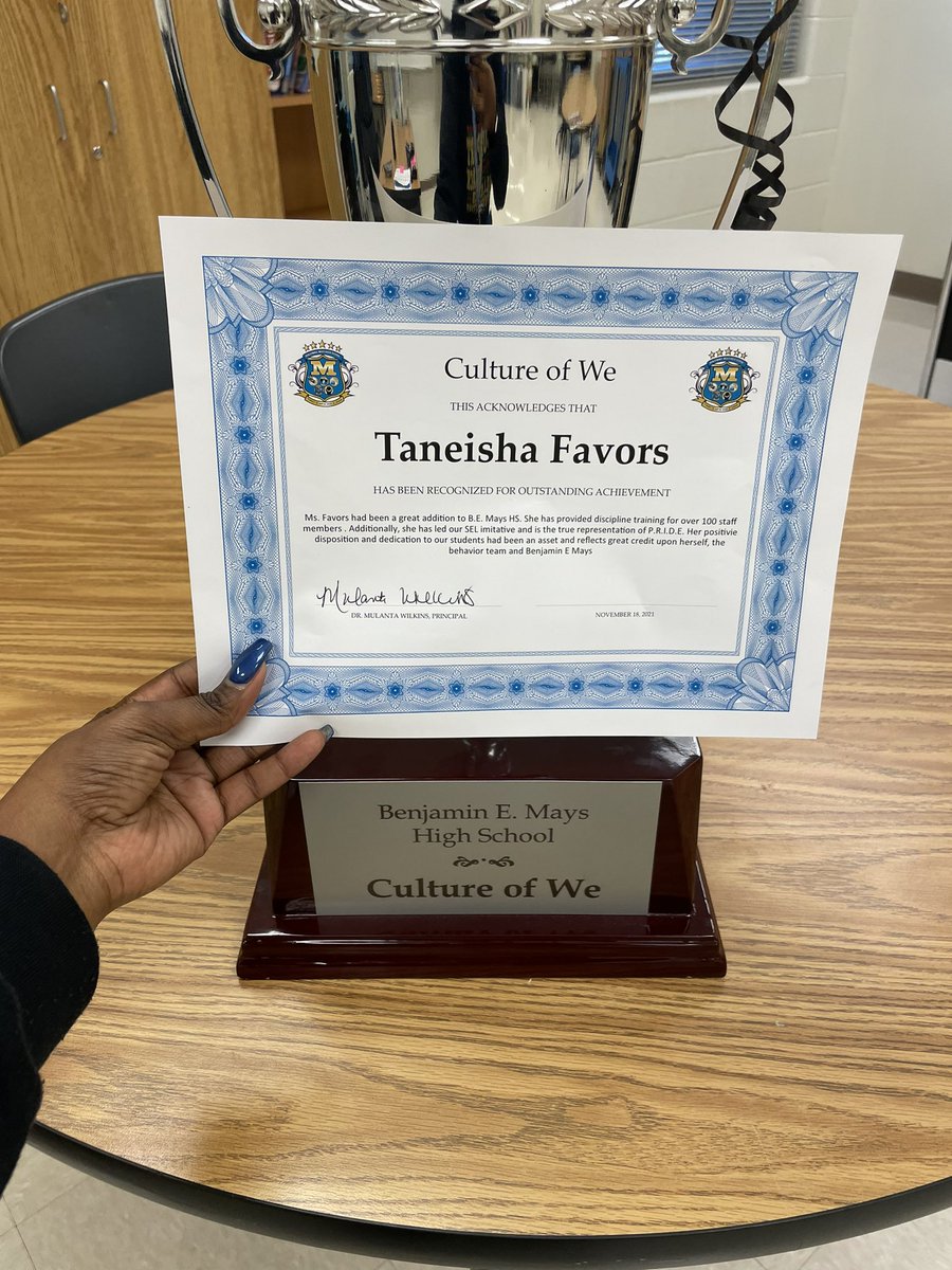 Taneisha Favors, Ed. S tweet media