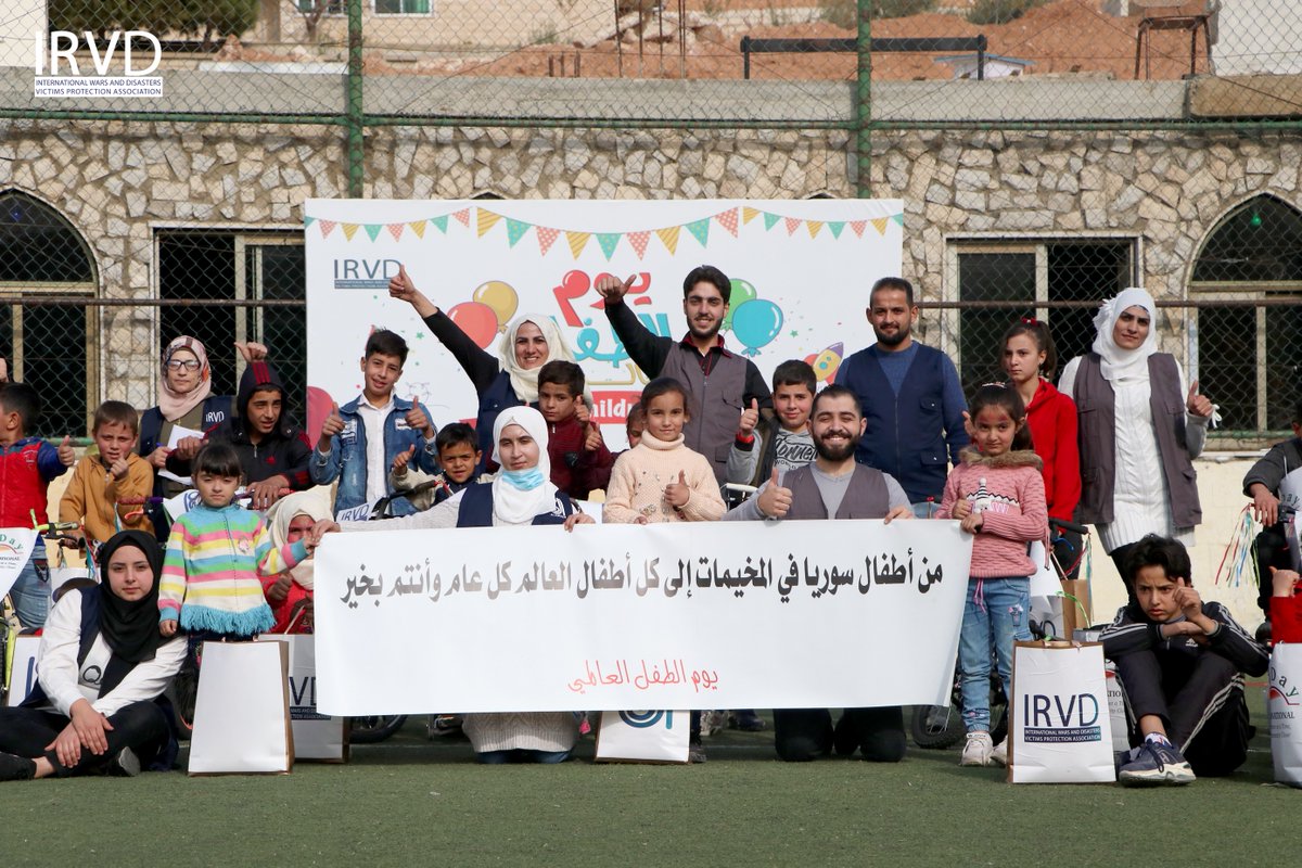 IRVD10's tweet photo. Children cannot wait for peace. 
They need it now.

Happy #WorldChildrensDay everyone. https://t.co/0y4FOqk7I1