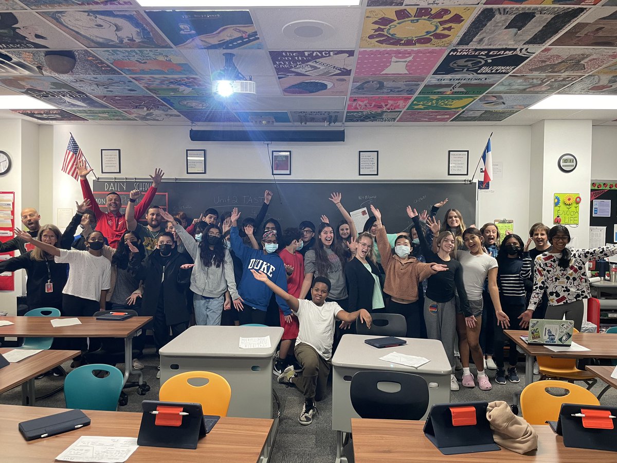 Congratulations to @mrs_portier for being a <a href="/CMSNorth/">Coppell MS North 🐾</a> 2021-2022 Teacher of the Year Nominee! #villagenorth