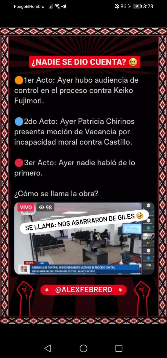 AriAleChaCa30's tweet photo. @canalN_ Pero también debes informar lo de ayer https://t.co/fff7vkw6uy