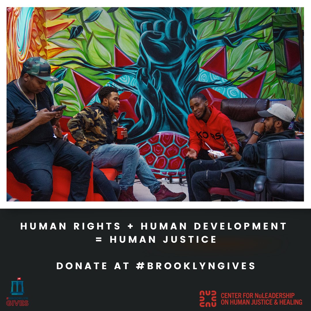 CrimJusticeNYC's tweet image. Join ONS partner, @ctrnuleadership, in the #BrooklynGives Challenge! Donate to support:

💵Guaranteed income for Bedstuy families
🤝Black-owned businesses to hire local youth
🏕️Camping and land-based skill-building opportunities  for Brooklynites
bit.ly/3nvYibK