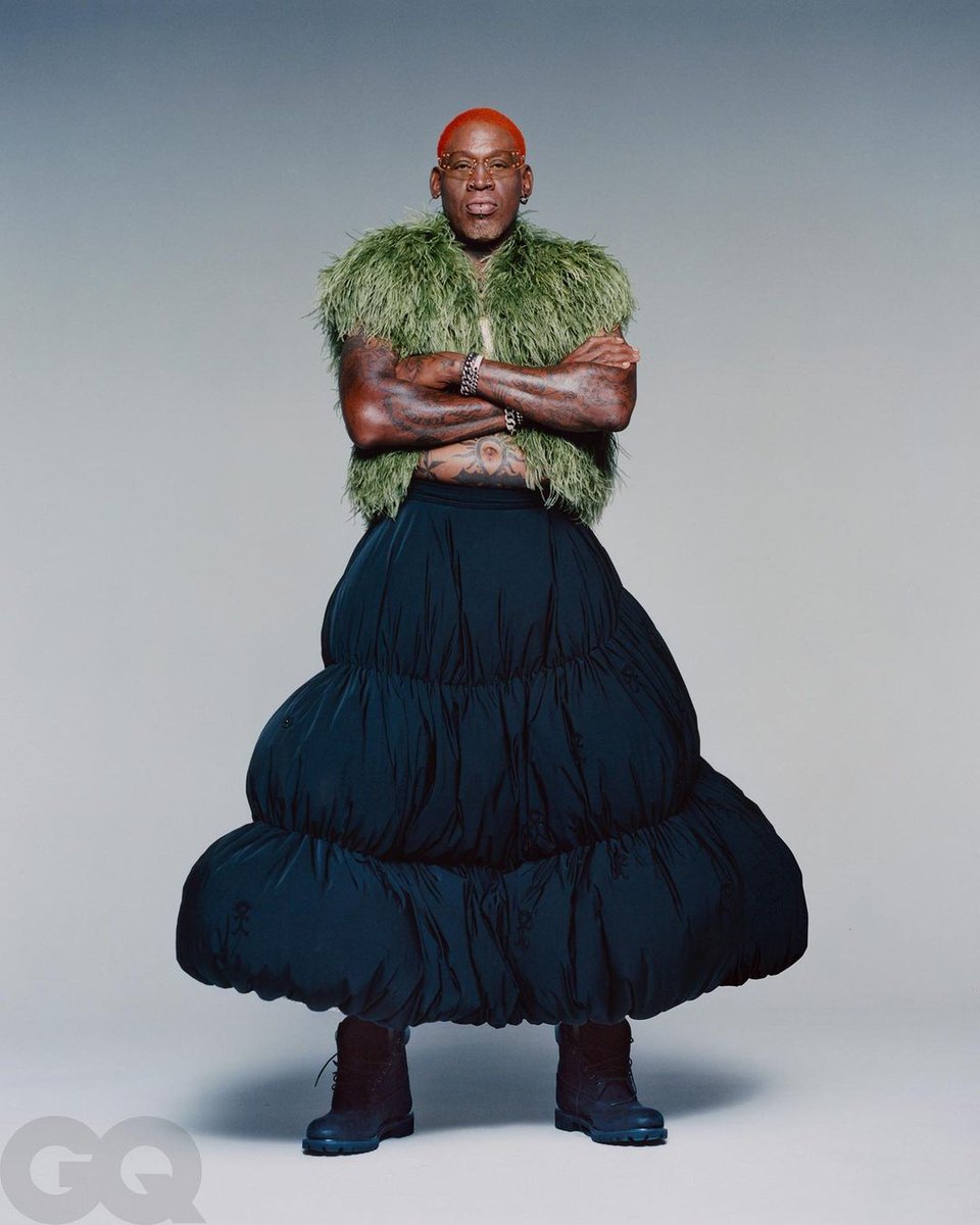 viewsfrance's tweet photo. Dennis Rodman pour GQ 📸 https://t.co/81DOQxyVk1