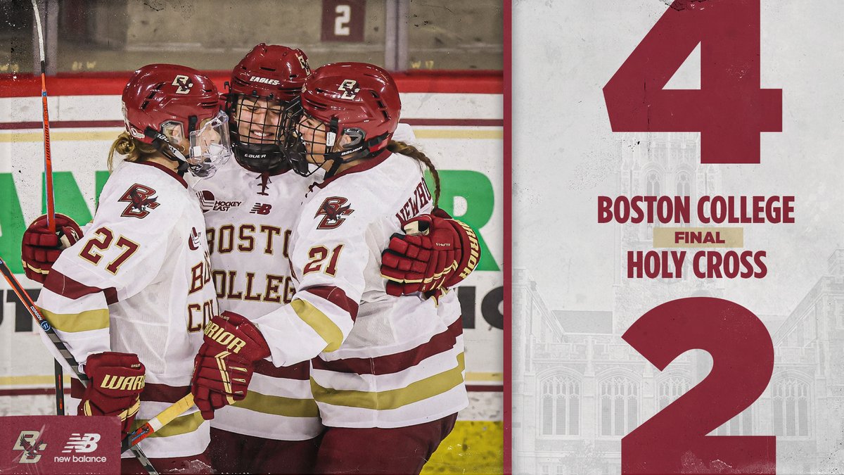 BC_WHockey's tweet photo. BC WINS! Kelly Browne scores twice and Abby Newhook nets the game-winner!

#ForBoston🦅 https://t.co/OT93gohN6r