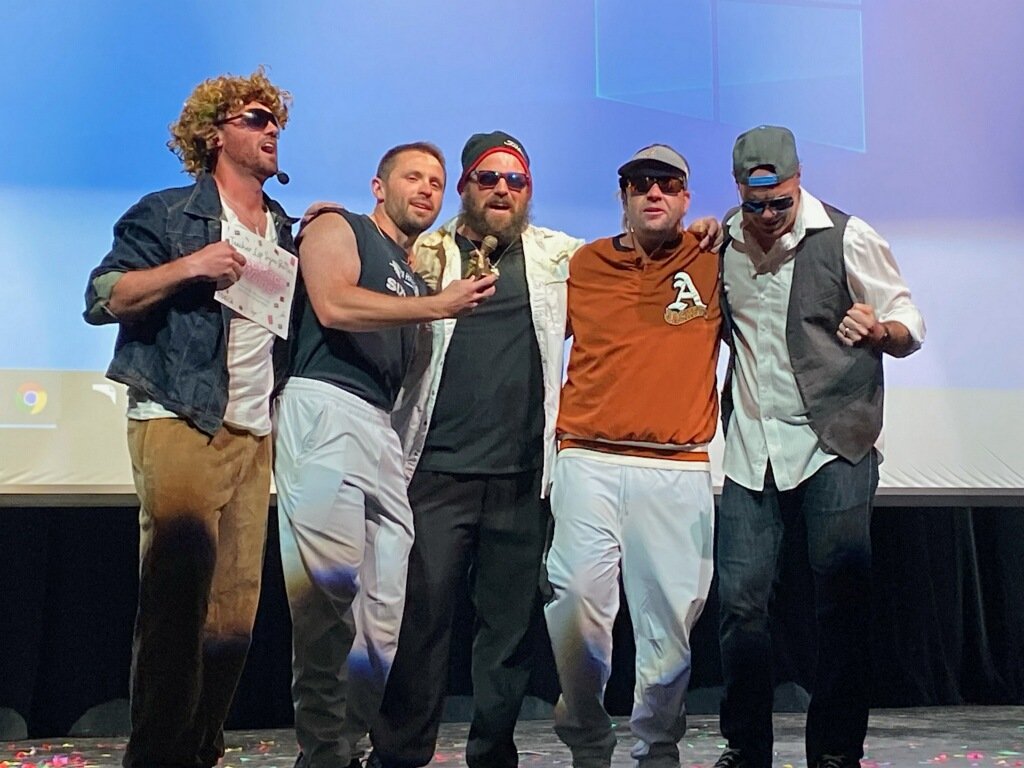 4 Men and a Baby take home first place in the <a href="/AlvinHSJackets/">Alvin High School (Official)</a> &amp; <a href="/AlvinHSDECA/">Alvin High School DECA</a> faculty lip sync battle! #JPND #WeWillWin