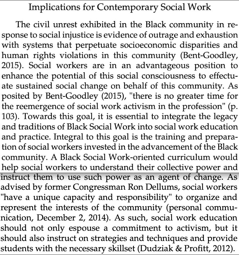 JustinSHarty's tweet photo. The system functioned as designed–to uphold white supremacy. Black communities have been dealing with this for far too long. We've also had to deal with a social work profession unwilling to meet the needs of our communities as we resist injustice. Here is how we can do better: https://t.co/XMXhTWVOmy