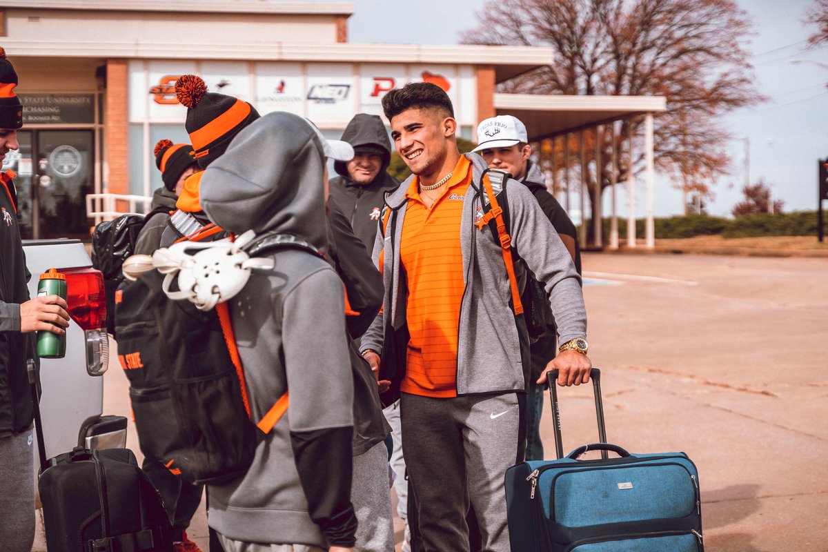 CowboyWrestling's tweet photo. Minneapolis bound โ๏ธ
#DynastyDefined I #GoPokes https://t.co/qfh6AEoB8T