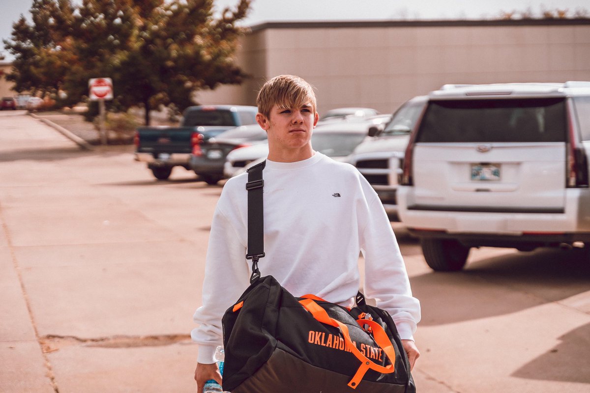 CowboyWrestling's tweet photo. Minneapolis bound โ๏ธ
#DynastyDefined I #GoPokes https://t.co/qfh6AEoB8T