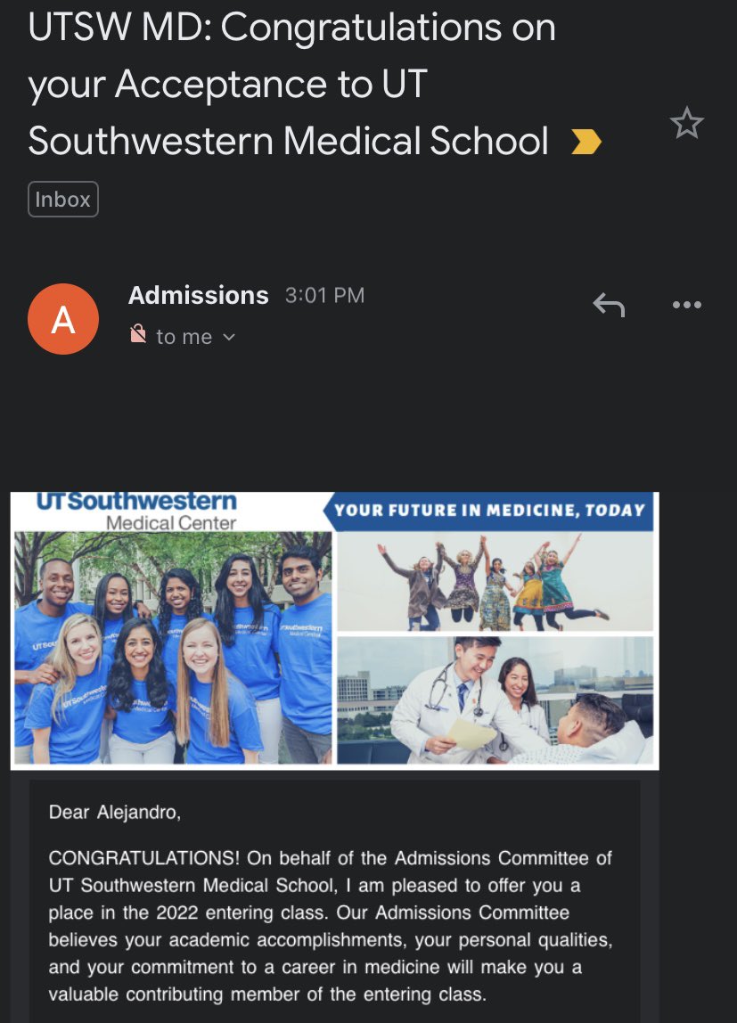 Absolutely blessed to have been accepted to UTSW! This is something I have been working towards my entire life, and I look forward to continuing the journey.

Alejandro Conde, M.D. (coming soon)