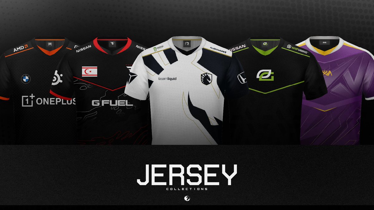 oryvaren's tweet photo. I updated Jersey Collections on my behance account, you can click the link below to see the new designs.

Behance Link: https://t.co/XeVQ0n226P

#design , #adobe , #photoshop , #simple , #branding , #FaZeUp , #optic , #LetsGoLiquid , #novastrong , #fnatic https://t.co/NyV5orLOtO
