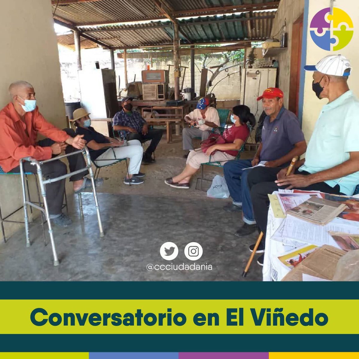 Ccciudadania's tweet photo. Escuchar a los fundadores de El Viñedo, es nutrirse de miles de anécdotas que los llevaron a unirse y organizarse como comunidad que lucha en busca de obtener las mejoras para su calidad de vida, en medio de unas tierras con vocación agrícola en la capital del estado Anzoátegui. https://t.co/IL7Ylexqb3