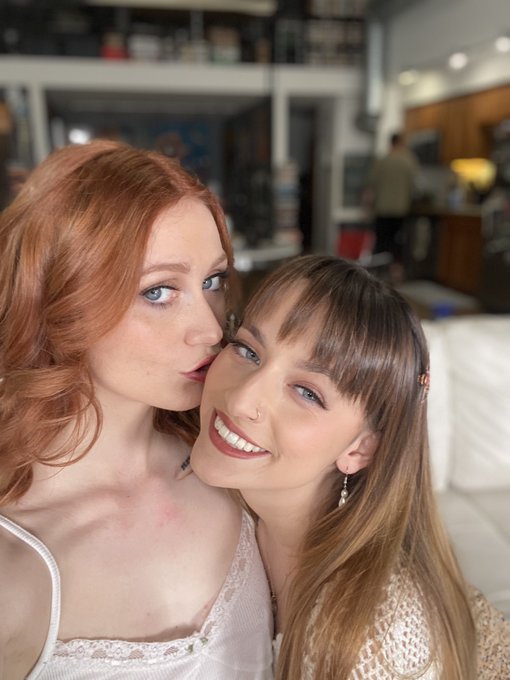 yesterday was a dream come true✨i got to work with my biggest crush &amp; loml for my first bgg scene!! an<a href="/tag/shoplyfter"class="tags"><span>#shoplyfter</span></a>