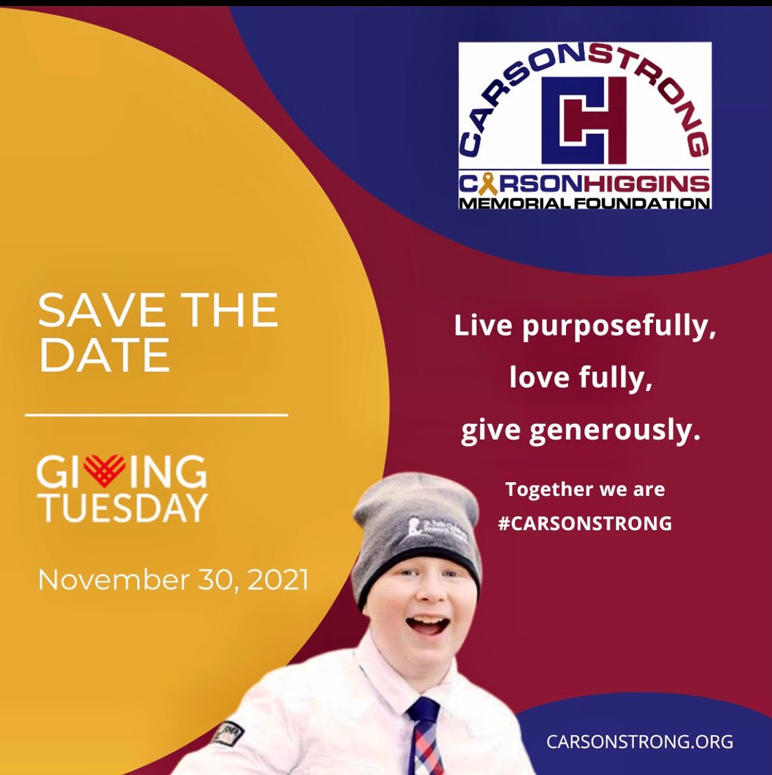 CarsonStrong4's tweet image. @WeAreCarsonStrong