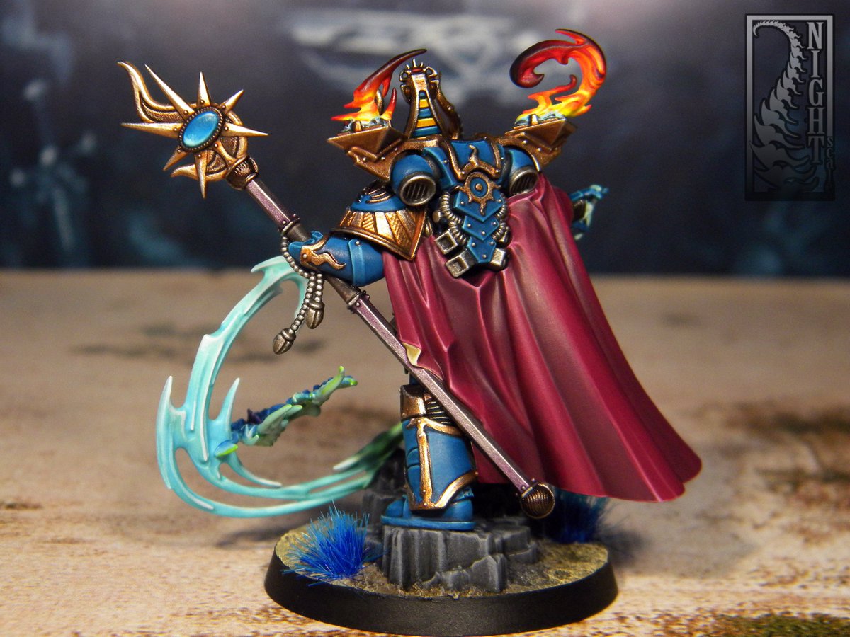 Nightscalestud1's tweet photo. The Thousand Sons' Infernal Master.
#nightscalestudio
#chaosspacemarines
#chaos
#ThousandSons
#InfernalMaster
#warhammer
#warhammer40k
#warhammer40000
#miniaturepainting
#paintingminiature
#paintingcomission https://t.co/p0KDXs3hTm