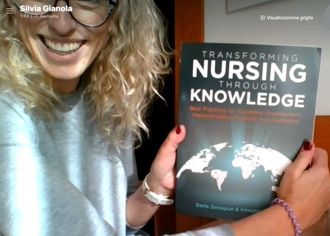 SilviaGianola84's tweet photo. Safely landed in Italy, amazing book!Thanks to tweets at GIN Conference, many thanks @RNAO, @DorisGrinspun, #GINconference, #BPSO, #BPSOrapidlearning @RNAO, @DorisGrinspun, #GINconference, #BPSO, #BPSOrapidlearning https://t.co/3mTAj2nYpi