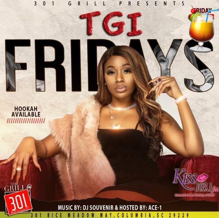 301bargrill's tweet photo. ‼️Thank God it’s FRIDAY‼️ Now you can come party with us TONIGHT at 3️⃣0️⃣1️⃣ with @djsouvenir of @kisscolumbia on the 1s &amp; 2sIt’s been a long week come take a load off—see you there! 301 Rice Meadow Way 🎶🎶🎶🎶 https://t.co/vPbramBjjV