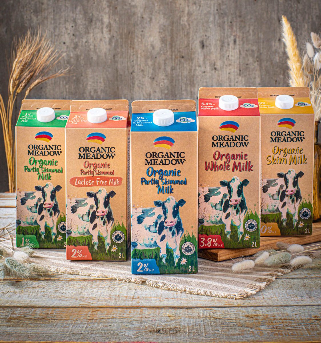 Notice something a little different? Our 2L cartons are now made with natural, unbleached paperboard. Plus, they're Certified CarbonNeutral and made with 18% less packaging than traditional milk cartons.