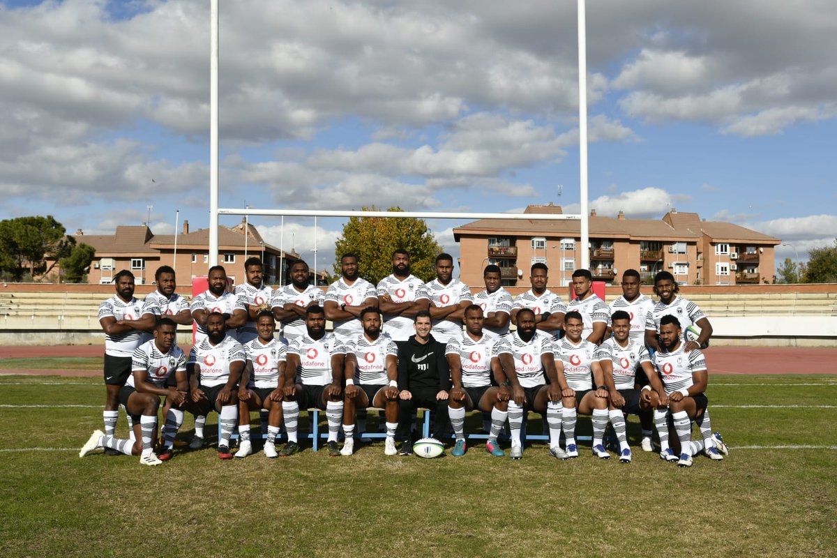 fijirugby's tweet photo. 📸Team Shot and Captains Run done.

FIJ 🇫🇯 V 🇬🇪 Georgia 🔒 2.20am FJT tomorrow. https://t.co/LPKxeLsU54