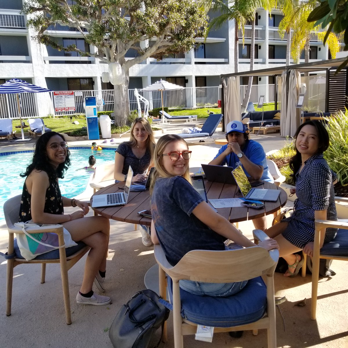 gwudls's tweet photo. Congratulations to our joint @GWTweets @CalPoly team for advancing to finals in the @UNAUSA Case Competition! They are looking forward to presenting to judges from @UNICEF, @UNICEFUSA, @StateDept, and the UNA-USA on December 1! https://t.co/RjnyeJROGr