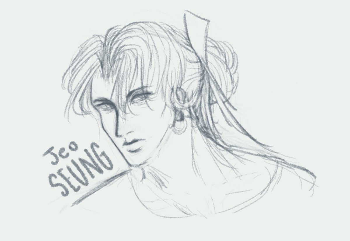 ⠀
⠀
⠀╭⠀𝐀𝐙𝐀𝐙𝐄𝐋’𝐒 𝐂𝐇𝐈𝐋𝐃
⠀⠀Jeoseung is the universal child of Azazel for all muses he pairs with —— however, in regards with Maria, he shares a few of his mother’s features, such as her lips. However, he resembles his father the most. His hair remains an ivory