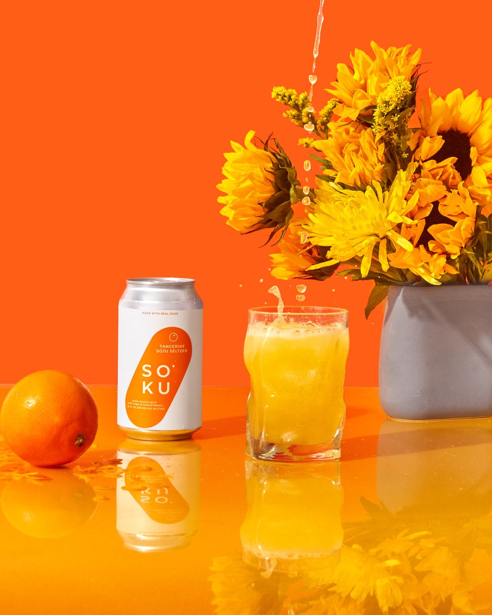 DrinkSool's tweet photo. SOKU back in stock at last with our freshest, tastiest batch yet. Check out America's first Soju Sparkling cocktail at https://t.co/spupftxFDJ 😎 Soju, real fruit juice, sparkling water, and 6% ABV...need we say more? https://t.co/L3h8WmA4kG